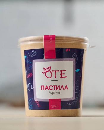 Натуральна  пастила OTE чорнична